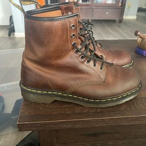 Original Doc Martens Brown Soft Leather 10